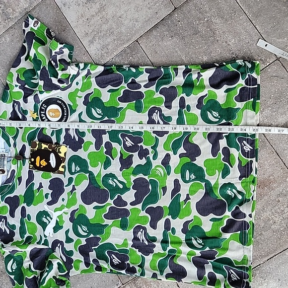 BAPE X Puma ABC Camo FC T-shirt Sz M A Bathing Ape - Picture 10 of 10